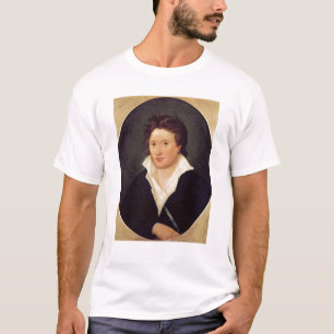 Porträt von Percy Bysshe Shelley, 1819 T-Shirt