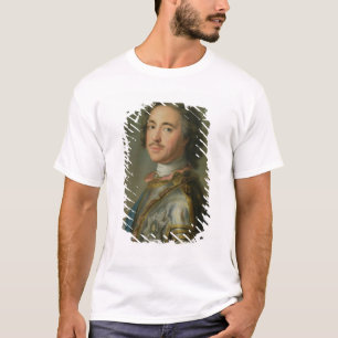 Porträt von Peter der Große T-Shirt