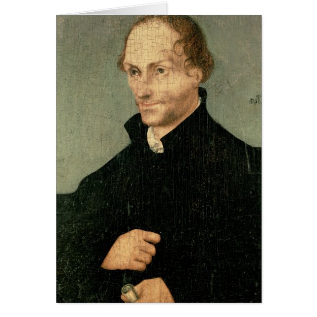 Porträt von Philipp Melanchthon, 1532 (Vorne)