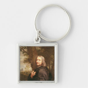 Porträt von Philippe de Champaigne, 1668 Schlüsselanhänger