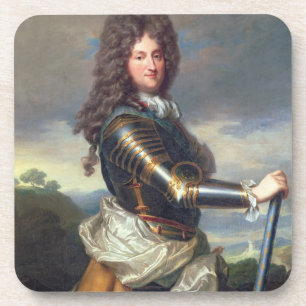 Porträt von Philippe von Orleans (1674-1723) (Öl Getränkeuntersetzer