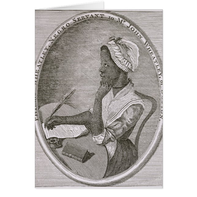 Porträt von Phillis Wheatley (Vorne)