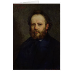 Porträt von Pierre Joseph Proudhon 1865