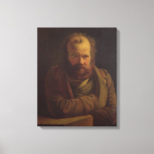 Porträt von Pierre Joseph Proudhon Leinwanddruck