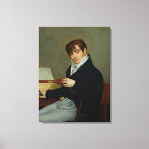 Porträt von Pierre Zimmermann 1808 Leinwanddruck