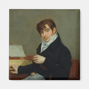 Porträt von Pierre Zimmermann 1808 Magnet