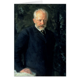 Porträt von Piotr Ilyich Tchaikovsky