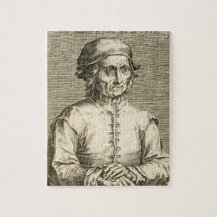 Porträt von Platte 3 Hieronymus Boschs