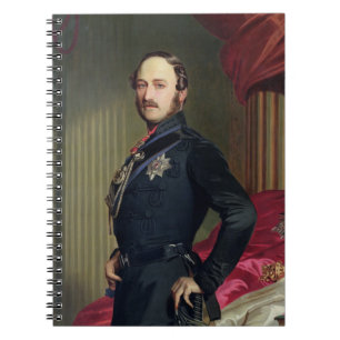 Porträt von Prinzen Albert (1819-61) 1859 (Öl au Notizblock