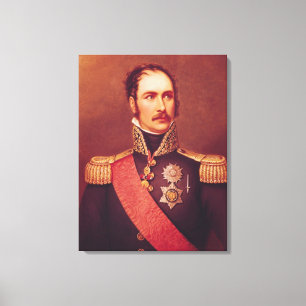 Porträt von Prinzen Eugene de Beauharnais Leinwanddruck