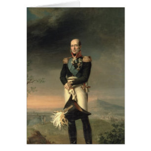 Porträt von Prinzen Mikhail Barclay de Tolly