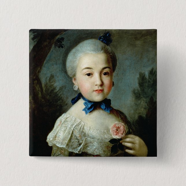 Porträt von Prinzessin Charlotte Sophia Button (Vorderseite)