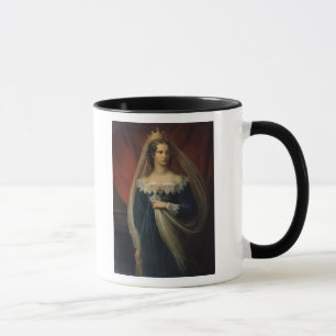 Porträt von Prinzessin Charlotte von Preussen Tasse