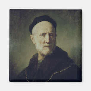 Porträt von Rembrandts Vater Magnet