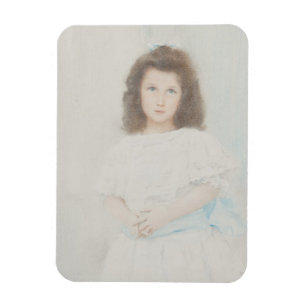 Porträt von Renee Lambert de Rothschild Magnet