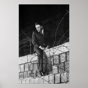 Porträt von Richard Burton Poster