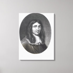 Porträt von Richard Cromwell Leinwanddruck
