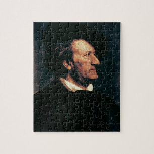 Porträt von Richard Wagner (1813-83) (Öl auf can