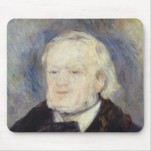 Porträt von Richard Wagner 1882 Mousepad