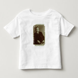 Porträt von Robert Louis Balfour Stevenson (1850-9 Kleinkind T-shirt