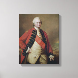 Porträt von RobertClive 1. Baron Clive, 1773 Leinwanddruck