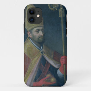 Porträt von Sankt Nikolaus, 1700 (Öl auf Leinwan title_seo2