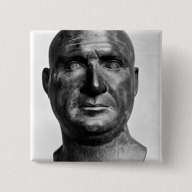 Porträt von Scipio Africanus Button (Vorderseite)