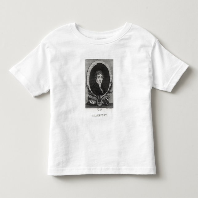 Porträt von Sebastian-Roch Nicolas Kleinkind T-shirt (Vorderseite)
