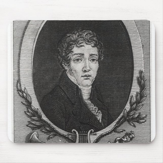 Porträt von Sebastian-Roch Nicolas Mousepad (Vorne)