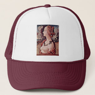 Porträt von Simonetta Vespucci durch Piero di Truckerkappe
