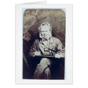 Porträt von Sir Edwin Landseer (1802-73) (Albumen
