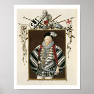 Porträt von Sir Henry Lee (1530-1610) 'von der Poster