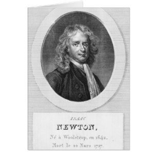 Porträt von Sir Isaac Newton