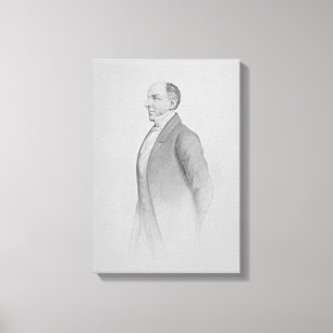 Porträt von Sir James R.G. Graham Leinwanddruck