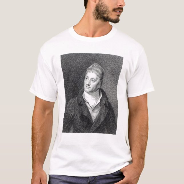 Porträt von Sir John Soane T-Shirt (Vorderseite)