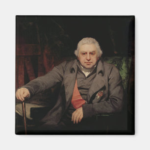 Porträt von Sir Joseph Banks, 1810 Magnet