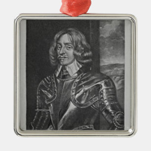 Porträt von Sir Philip Stapleton Ornament Aus Metall