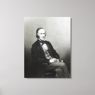 Porträt von Sir Richard Owen Leinwanddruck