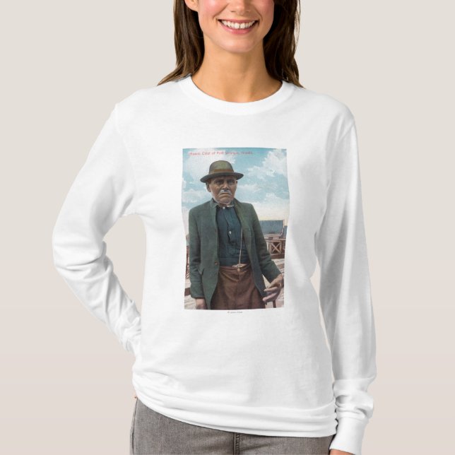 Porträt von Siwash Leiter der Fort-Diskussion T-Shirt (Vorderseite)