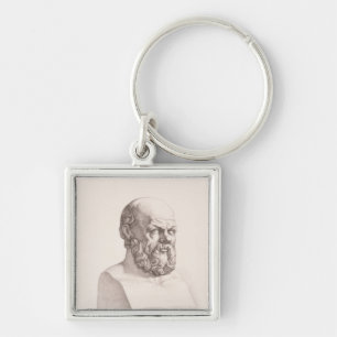 Porträt von SOCRATES Schlüsselanhänger