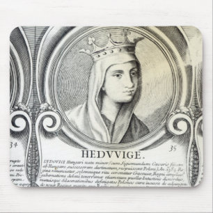 Porträt von St.Jadwiga Mousepad