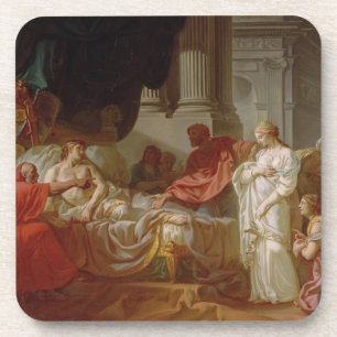 Porträt von Suger, Abt von St Denis (1082-1152), Untersetzer