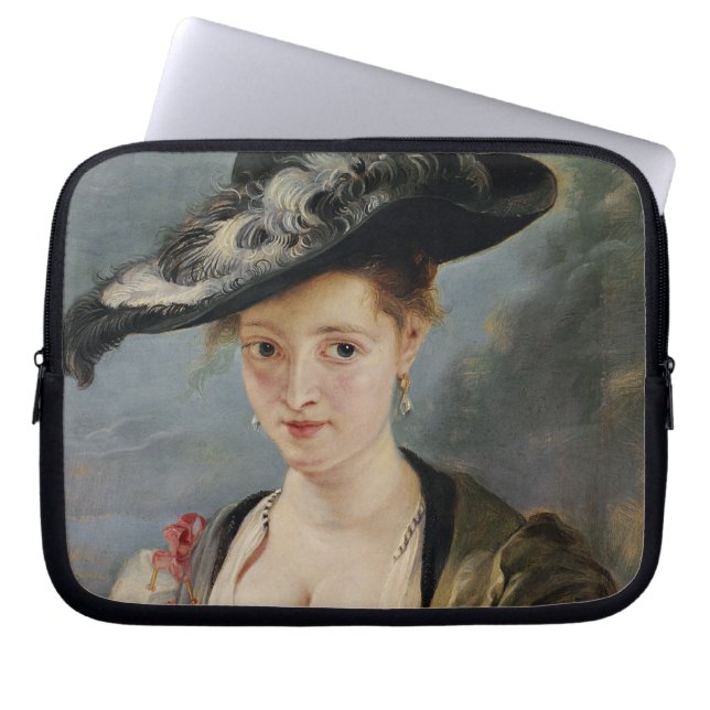 Porträt von Susanna Lunden (?) (Eimer Le Chapeau Laptopschutzhülle (Vorderseite)