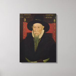 Porträt von Theodore de Beze Leinwanddruck