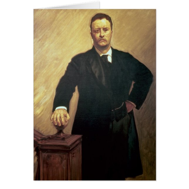 Porträt von Theodore Roosevelt (Vorne)