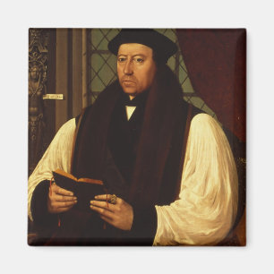 Porträt von Thomas Cranmer 1546 Magnet