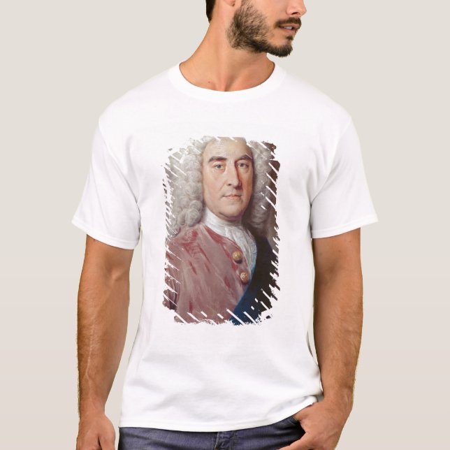 Porträt von Thomas Pelham Holles T-Shirt (Vorderseite)