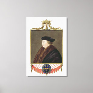Porträt von Thomascromwell (c.1485-1540) Leinwanddruck