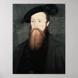 Porträt von ThomasSeymour Baron Seymour Poster