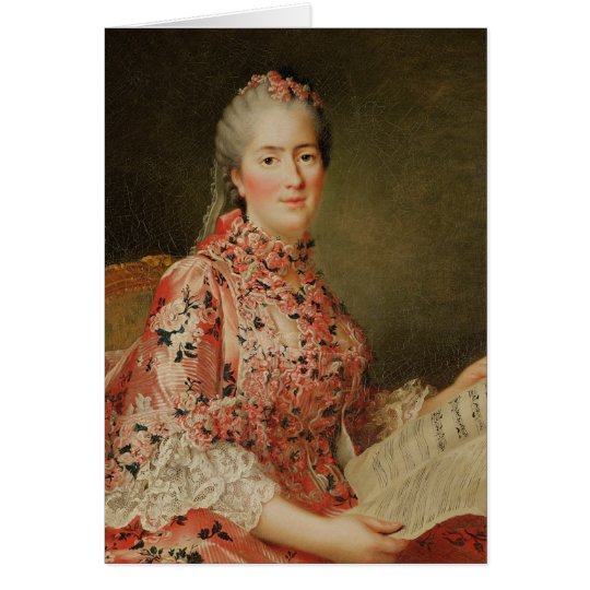 Porträt von Victoire von Frankreich Karte